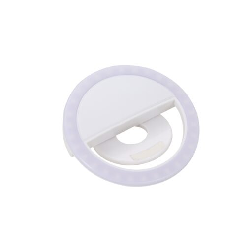 Iluminador P/ Fotos Recarregável | Brinde Personalizado na cor branco
