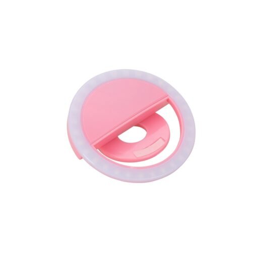 Iluminador P/ Fotos Recarregável | Produto Promocional na cor rosa