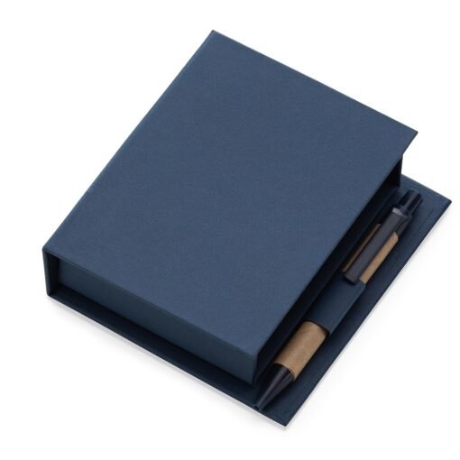 BLOCO DE ANOT. C/ AUTO-ADESIVO E CANETA SPX-14228-AZU NA COR AZUL