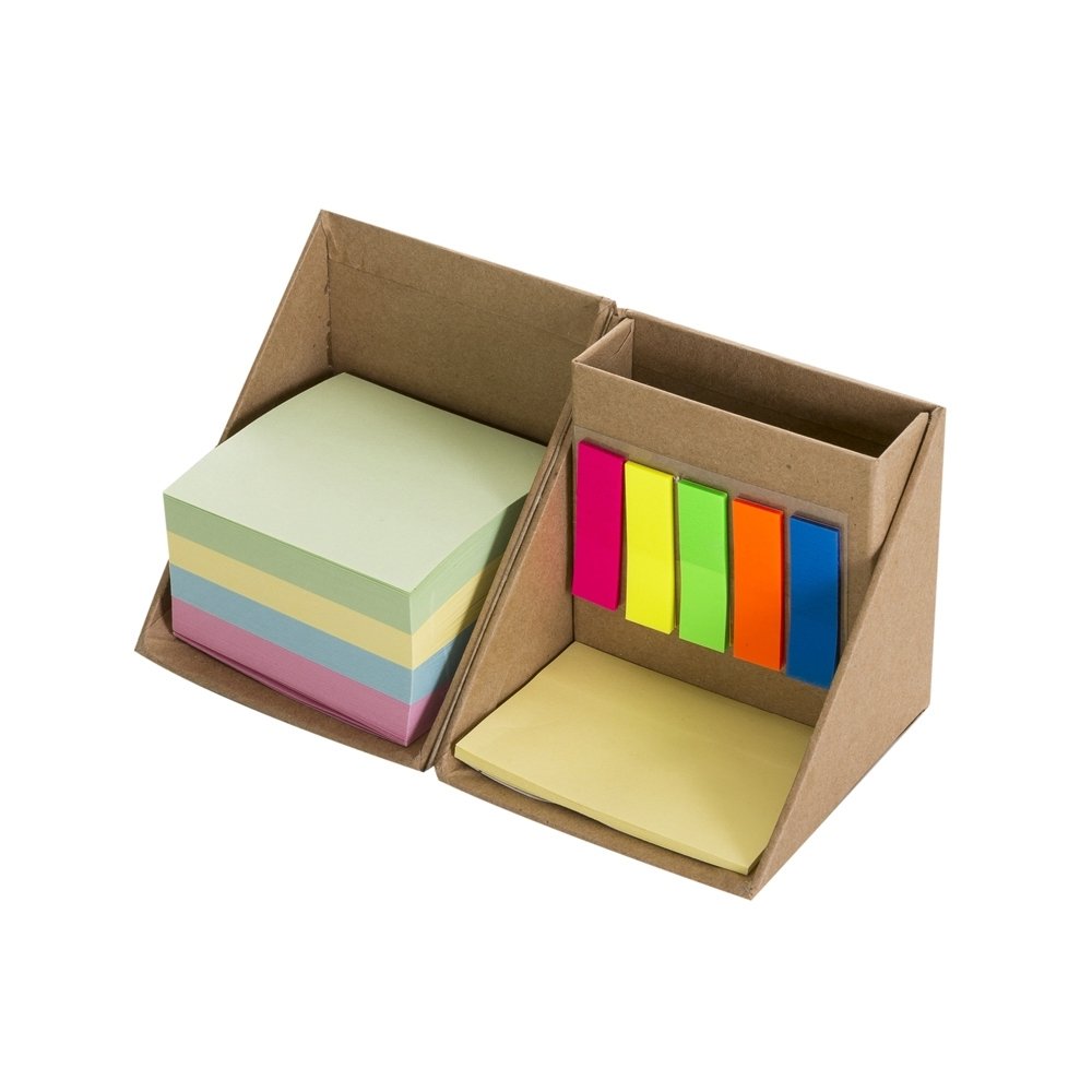 BLOCO DE ANOTAÇÕES CUBO  SPX-12516 NA COR KRAFT