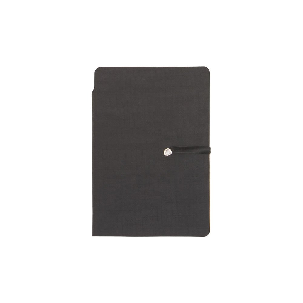 BLOCO DE ANOTAÇÕES COM AUTOADESIVOS SPX-14394-PRE NA COR PRETO