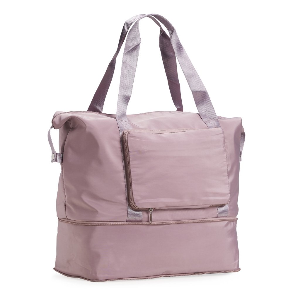 BOLSA DOBRÁVEL E EXPANSÍVEL 35 LITROS SPX-04091 NA COR ROSA