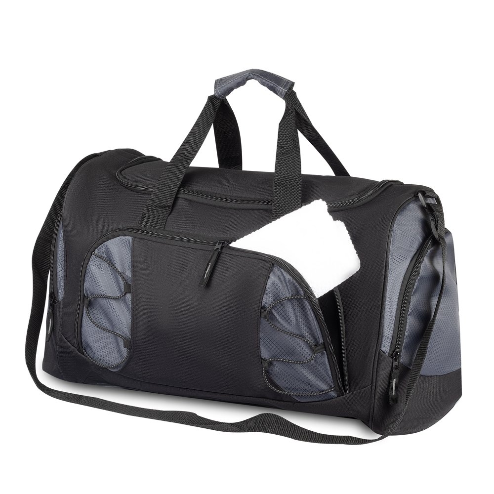 BOLSA ESPORTIVA POLIÉSTER 40L SPX-14831-CIN NA COR PRATA