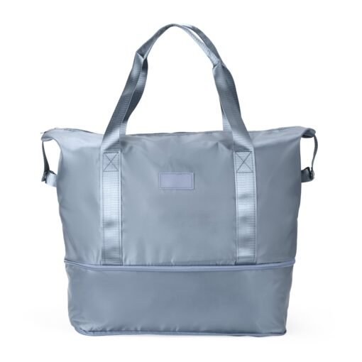 Bolsa Para Brindes Esportiva Poliéster Expansível 36 Litros na cor cinza