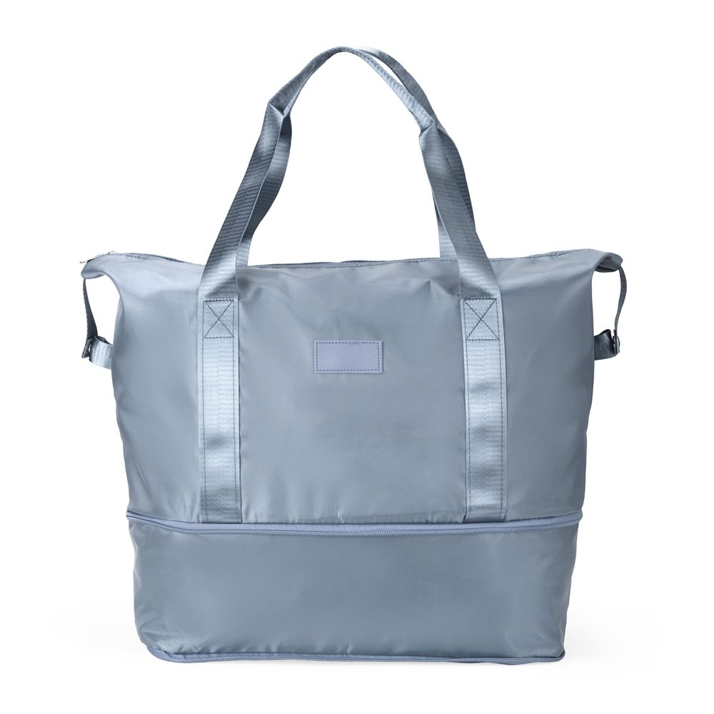 BOLSA ESPORTIVA POLIÉSTER EXPANSÍVEL 26 LITROS SPX-08229 NA COR CINZA