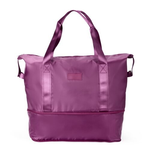 Bolsa Personalizada Esportiva Poliéster Expansível 36 Litros na cor roxo