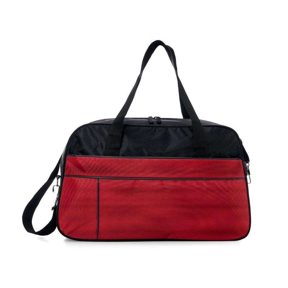 BOLSA POLIÉSTER 33 LITROS -  PEÇAS COM MANCHAS PRETAS SPX-O@04041 NA COR VERMELHO
