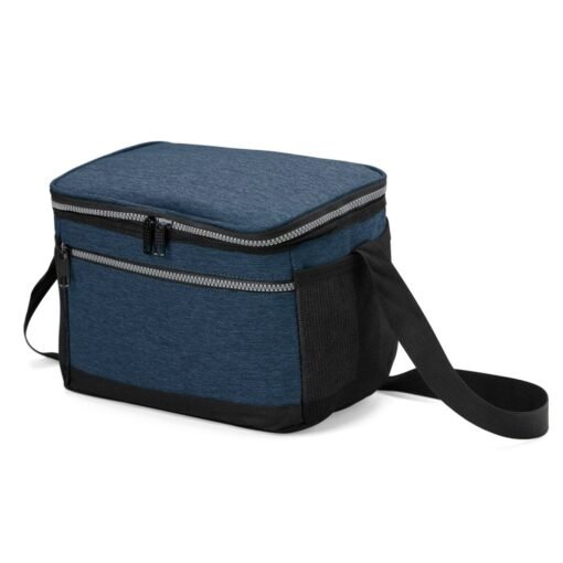 Bolsa Promocional Térmica 11L - azul com detalhes em preto