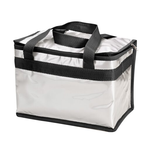 Bolsa Promocional Térmica na cor prata
