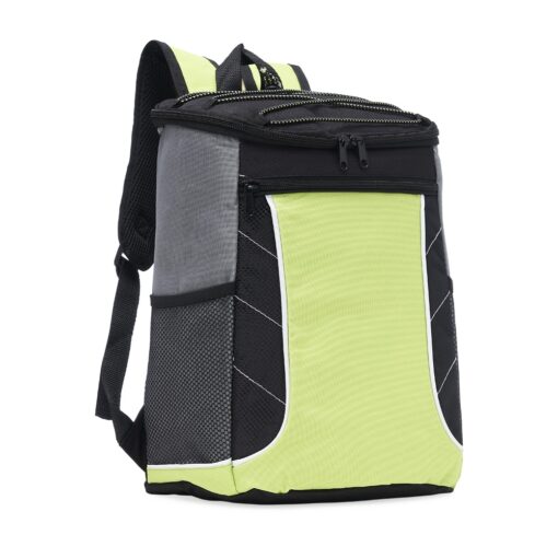Bolsa Personalizada Térmica 19L - verde com detalhes em preto