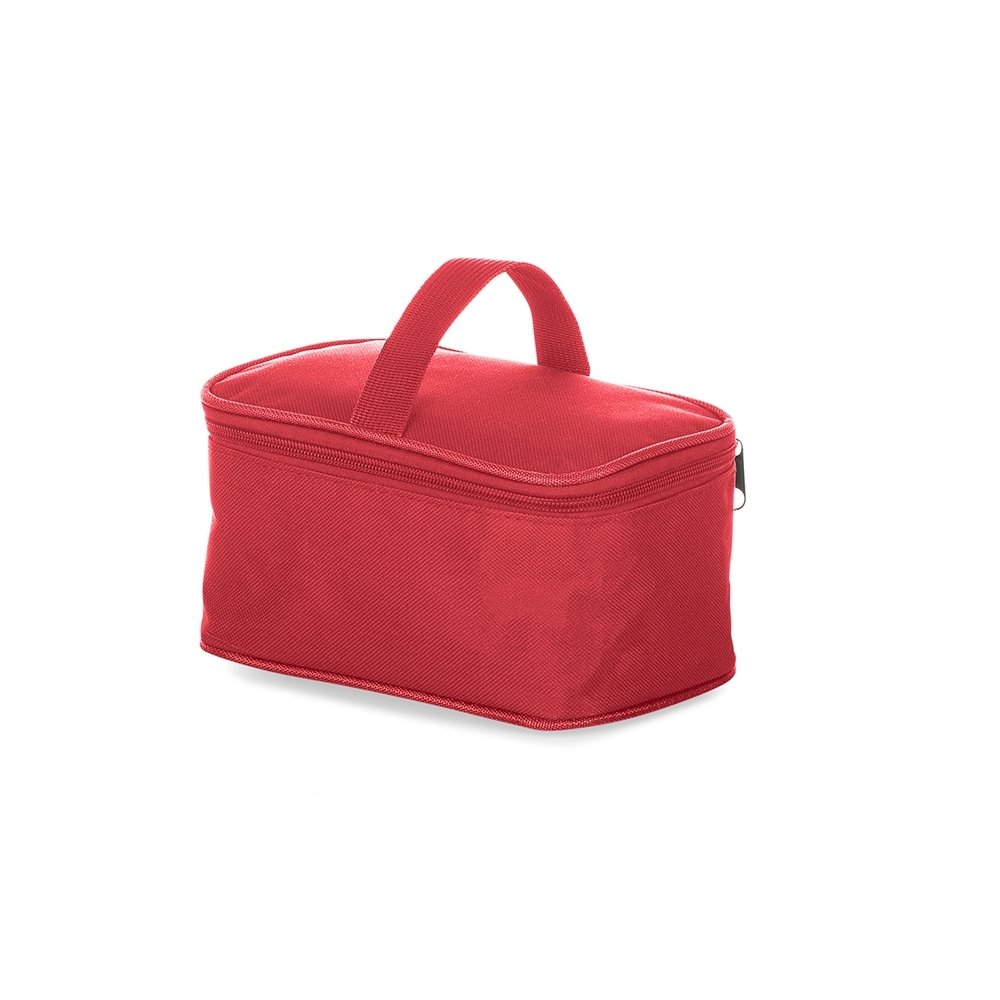 BOLSA TÉRMICA DE NYLON 2,6 LITROS SPX-01328P NA COR VERMELHO