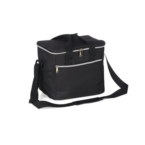 Bolsa Personalizada Térmica 15 Litros na cor preto