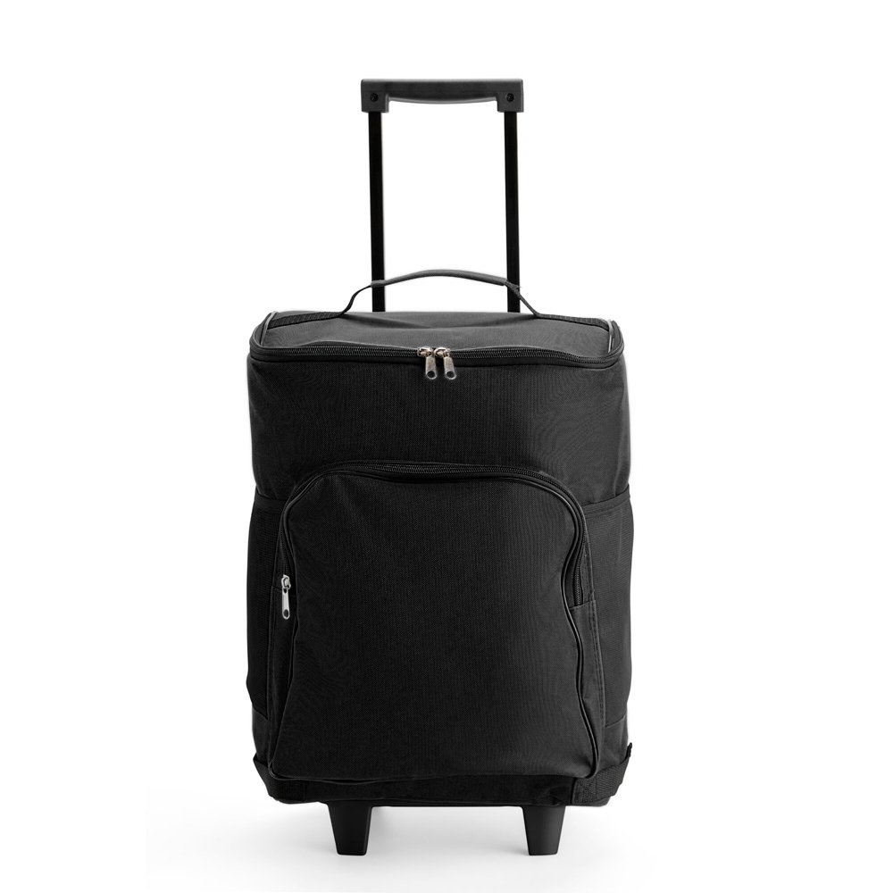 BOLSA TÉRMICA COM RODINHAS SPX-08313 NA COR PRETO