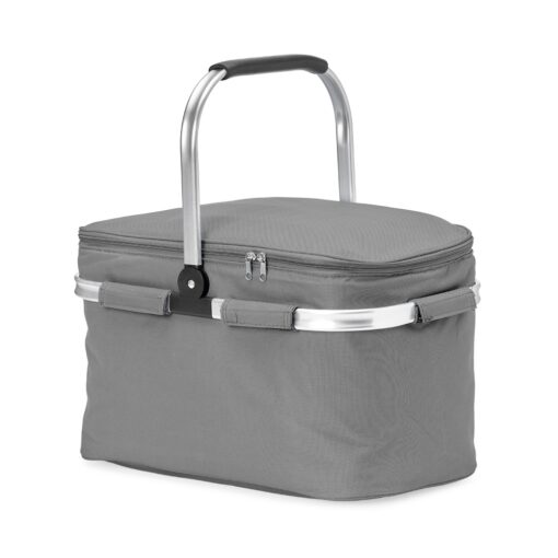 Bolsa Personalizada Térmica 31L na cor cinza