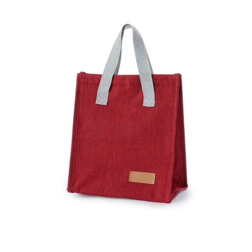 Bolsa Promocional Térmica 6L na cor vermelho