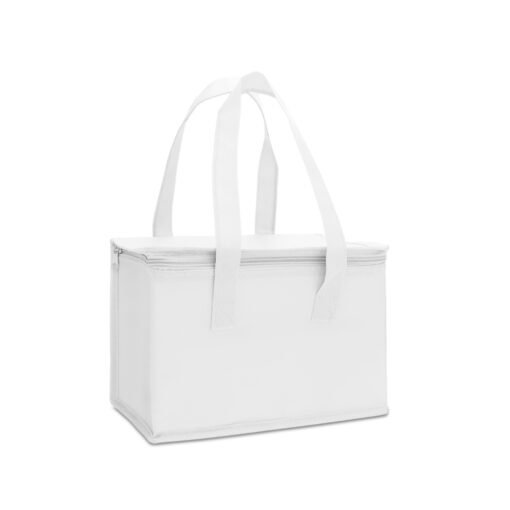 Bolsa Promocional Térmica 6 Litros. na cor branco