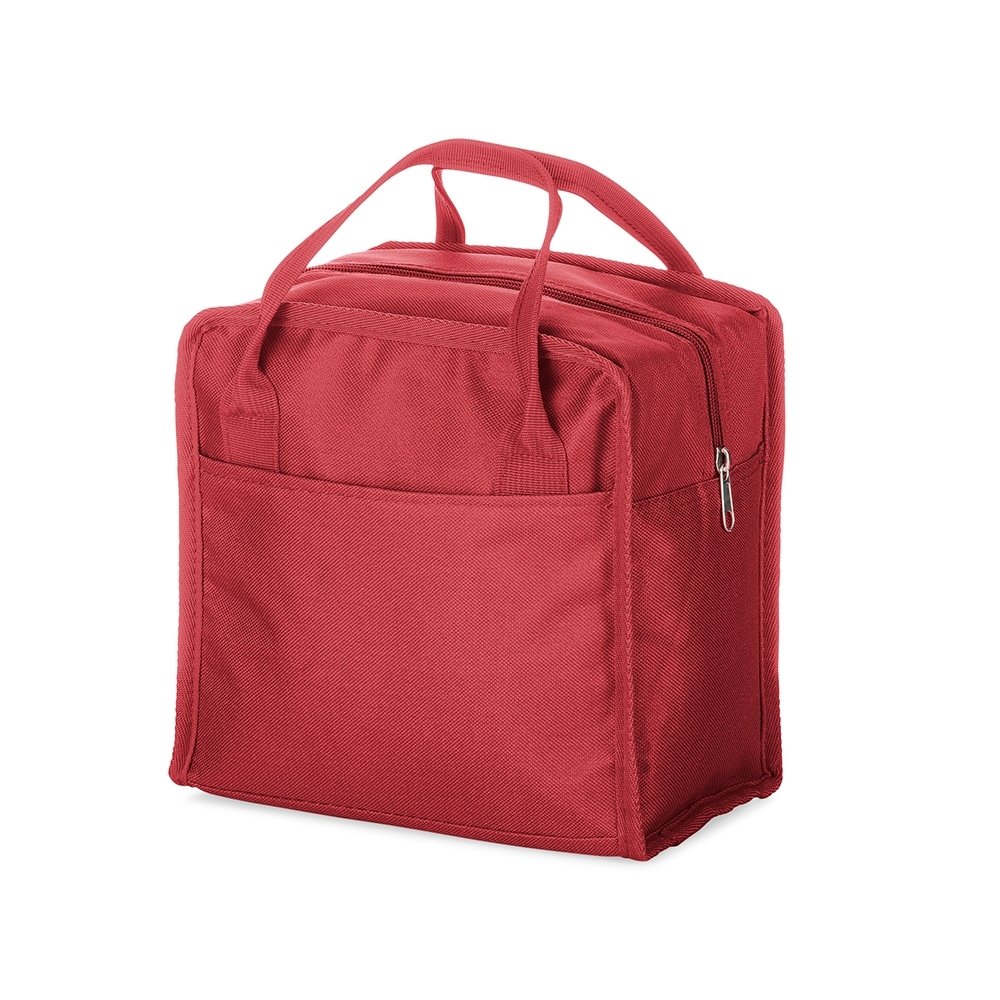 BOLSA TÉRMICA 7 LITROS EM NYLON  SPX-1329P NA COR VERMELHO