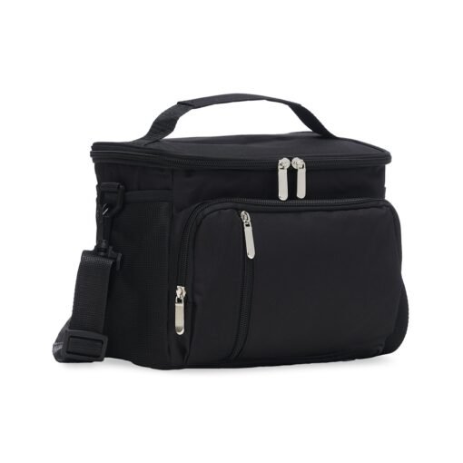 Bolsa Personalizada Para Empresas Térmica 9L na cor preto