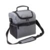 Bolsa Personalizada Térmica Dupla 12L na cor cinza