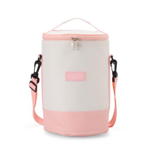 Bolsa Personalizada Alumínio 8L - Rosa/Branco