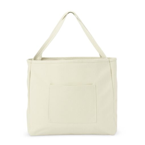 Sacola Personalizada De Lona 20L na cor bege