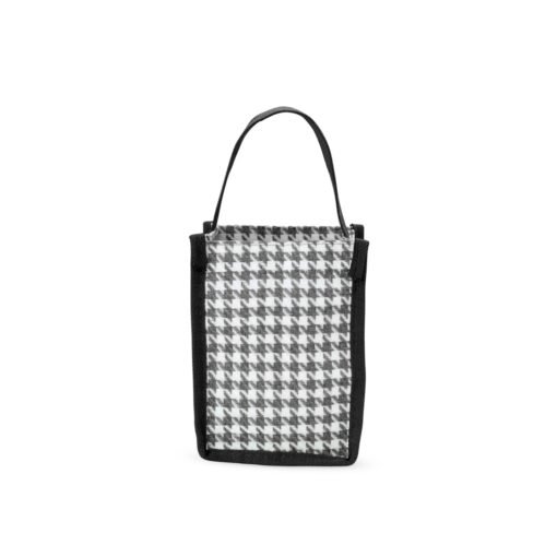 SACOLA COMPACTA DE POLIÉSTER SPX-P@08076-PRE NA COR PRETO