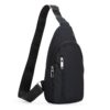 Bolsa Personalizada De Ombro na cor preto
