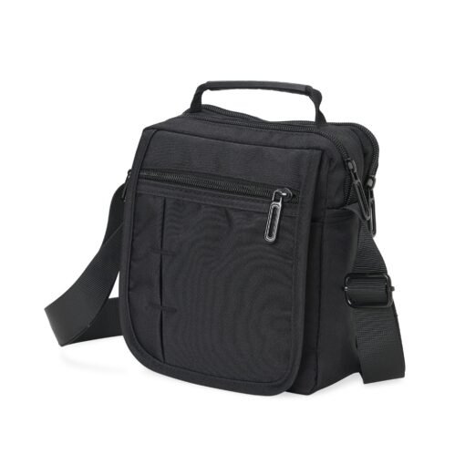 Bolsa Para Brindes De Ombro Em Nylon na cor preto