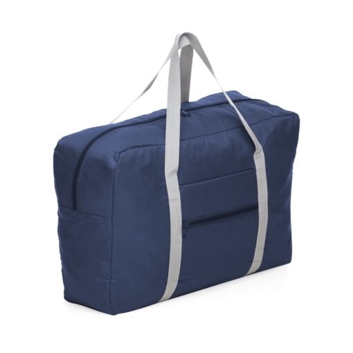 Bolsa Promocional De Viagem Dobrável 32L na cor azul