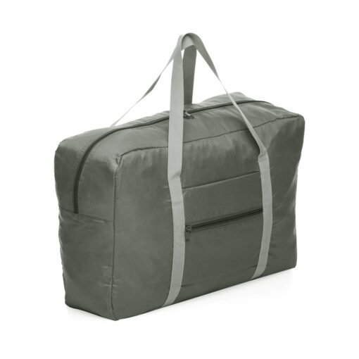 Bolsa Personalizada Para Empresas De Viagem Dobrável 32L na cor cinza