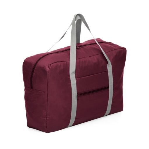 Bolsa Personalizada De Viagem Dobrável 32L na cor vermelho