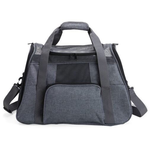 BOLSA PARA TRANSPORTE DE ANIMAIS PET`S SPX-14992-CIN NA COR PRATA