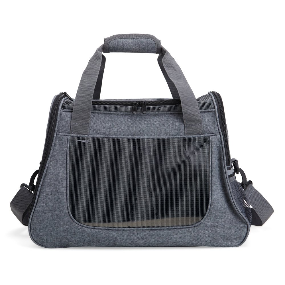 BOLSA PARA TRANSPORTE DE ANIMAIS PET`S SPX-14994-CIN NA COR PRATA