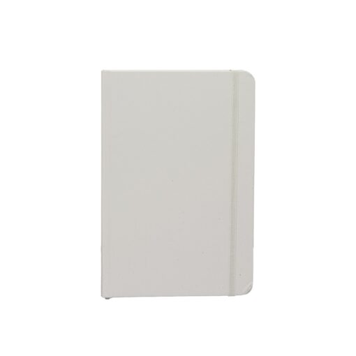 Caderneta Personalizada Capa Dura na cor branco