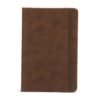 Caderneta Personalizada Couro Sintético - Marrom SPX-14917S-MAR