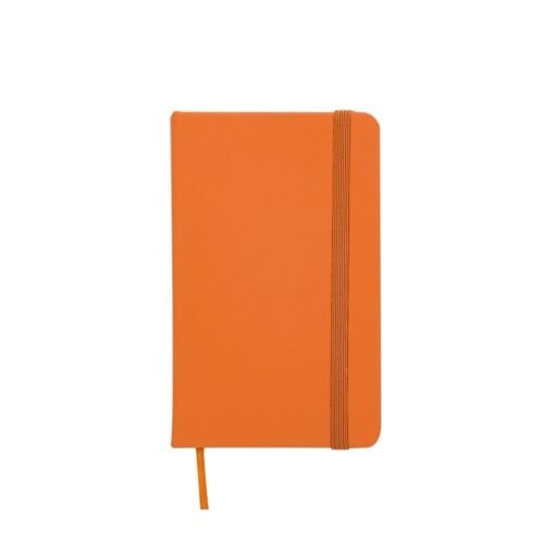 CADERNETA EMBORRACHADA SPX-12513PN-LAR NA COR LARANJA