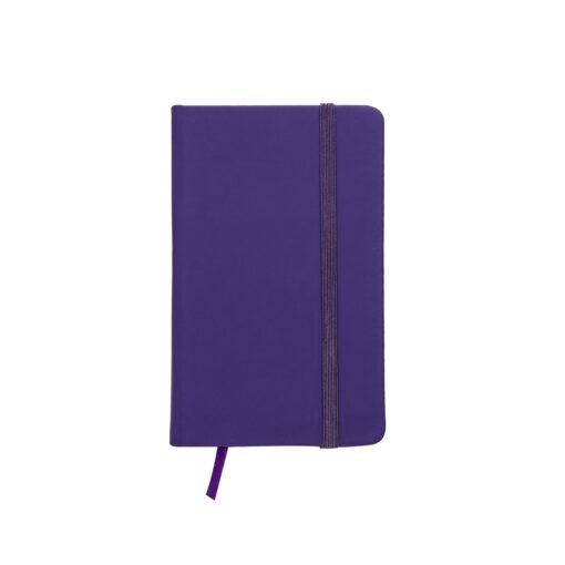 CADERNETA EMBORRACHADA SPX-12513PN-ROX NA COR ROXO
