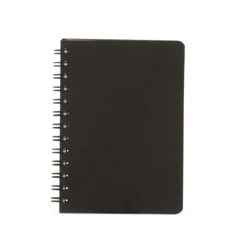 Caderneta Personalizada Kraft 17X13 Com Pauta na cor preto