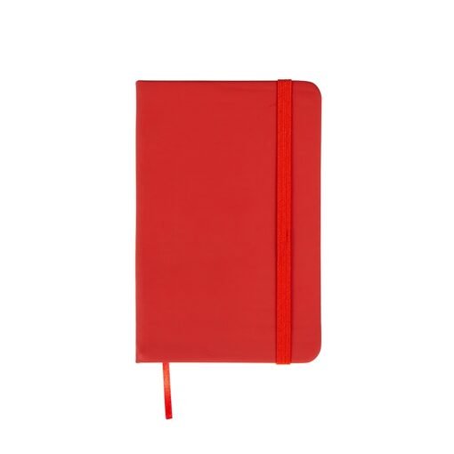 CADERNETA EMBORRACHADA SPX-03009-VM NA COR VERMELHO