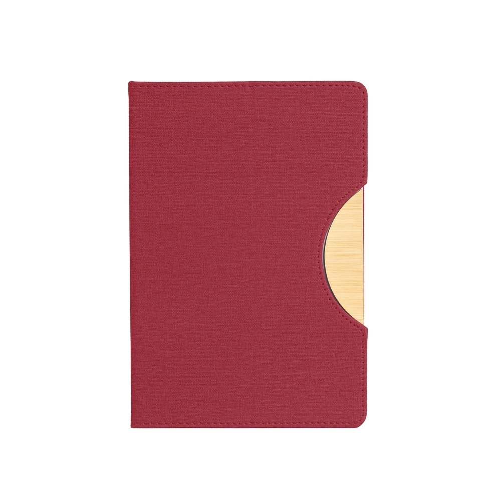 CADERNETA COM SUPORTE DE CELULAR SPX-06101 NA COR VERMELHO