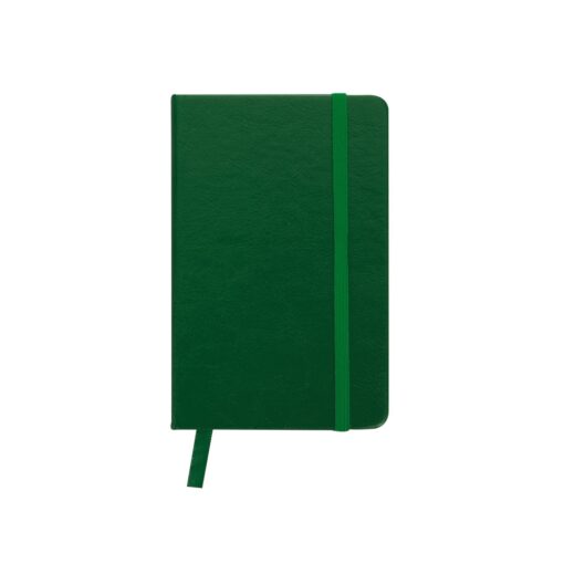 Caderneta Personalizada De Couro Sintético na cor verde