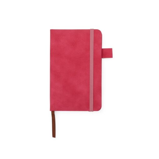 Caderneta Personalizada Para Empresas Em Pu na cor vermelho