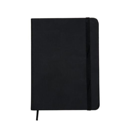 CADERNETA EMBORRACHADA SPX-12514-PRE NA COR PRETO
