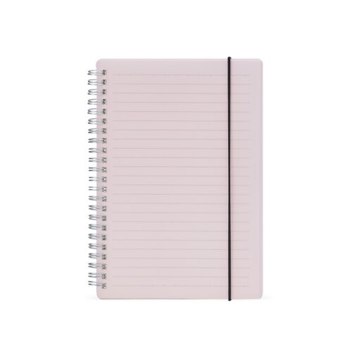 Caderno Com Logo Com Capa Plástica na cor roxo