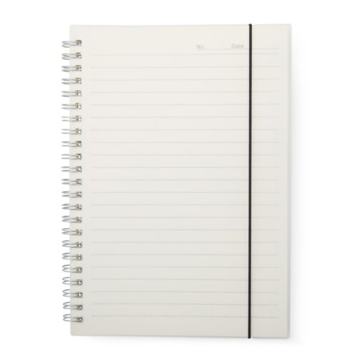 Caderno Para Brindes A5 Plástico na cor transparente