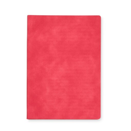 Caderno Promocional B5 Pu na cor vermelho