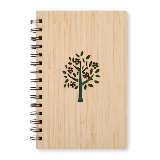 Caderno Personalizado Bambu na cor bambu