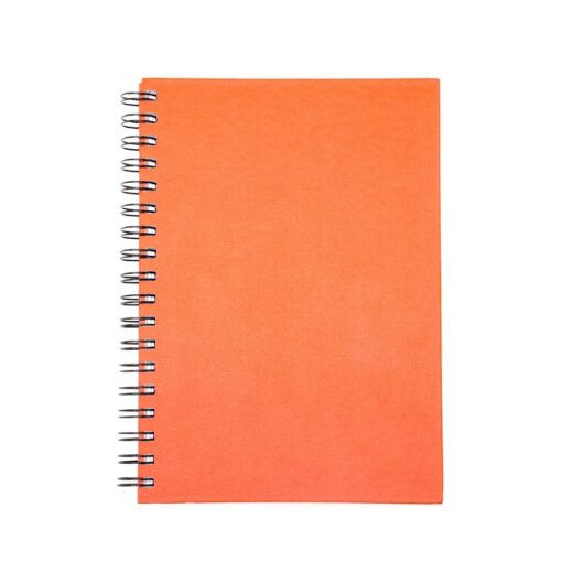 Caderno Personalizado Para Empresas Cromato na cor laranja