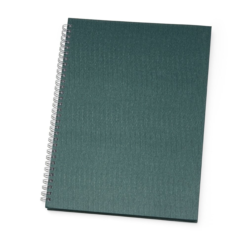 CADERNO DE NEGÓCIOS GRANDE  SPX-13925 NA COR VERDE