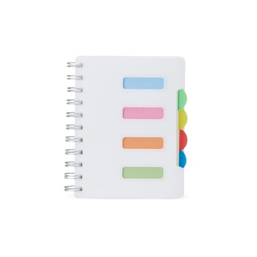 Caderno Para Brindes Pequeno na cor branco
